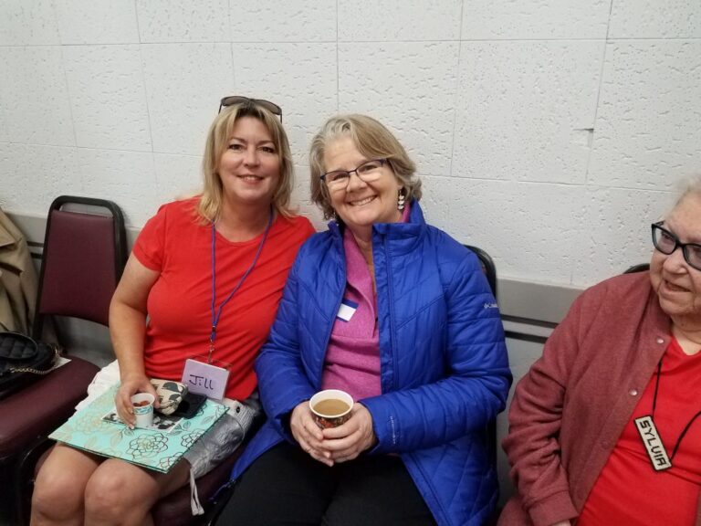 Jill Edens and friend - Open House - Feb. 2019