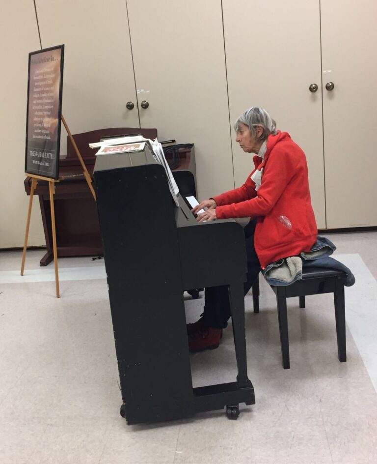 Cathy Aubert performs Bahai Club 2/11/20