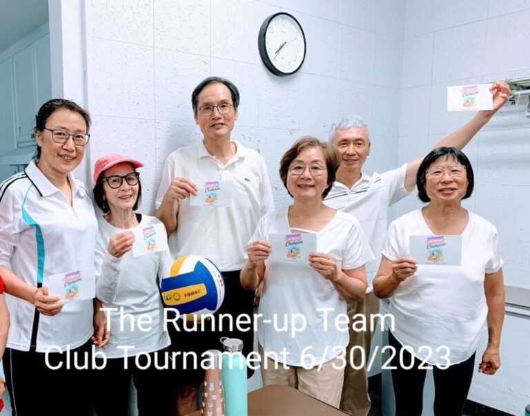 The runner-up team