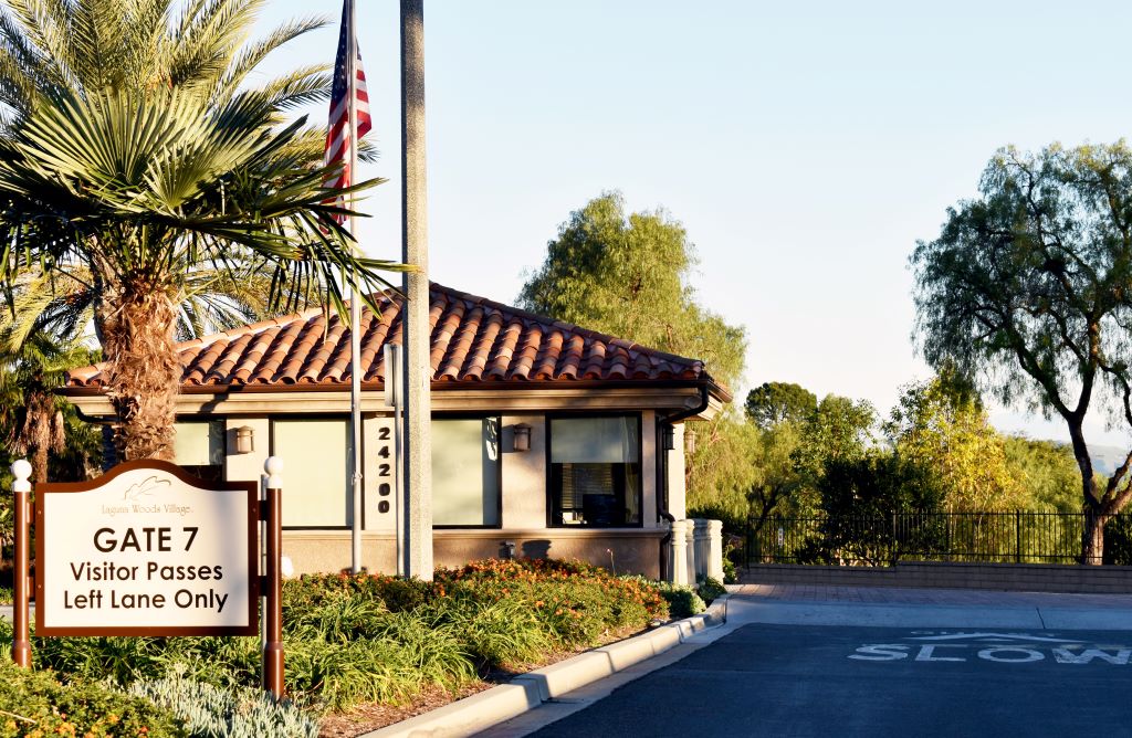 Gate 7 Resident Lane Closed for Repairs