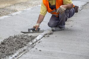 El Toro Sidewalk Repair Underway