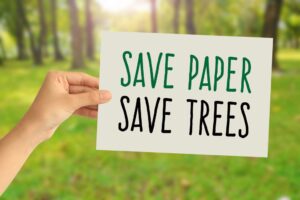 Go Paperless and Save